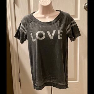 Chaser Women’s Sm. S/S Tee. NWT. Open upper back!!